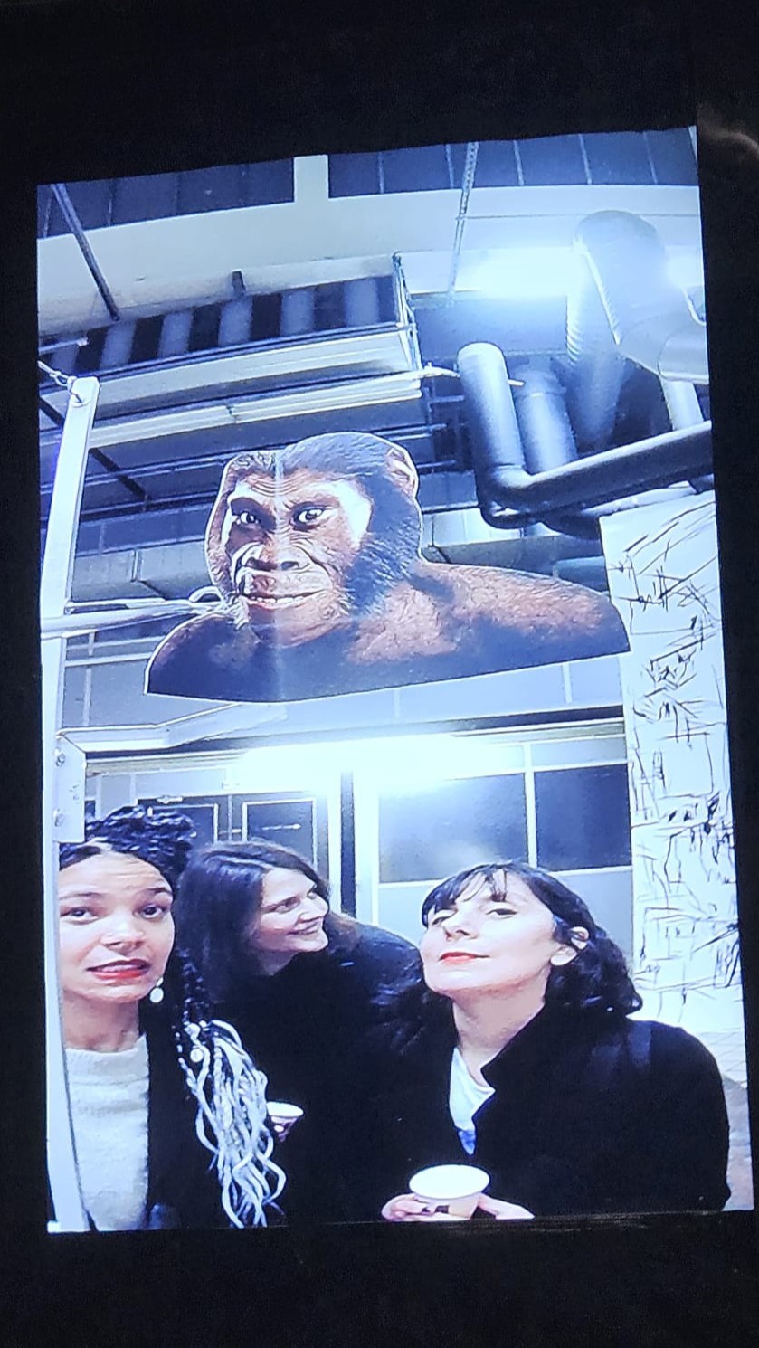 vue du moniteur (écran) de l'installation