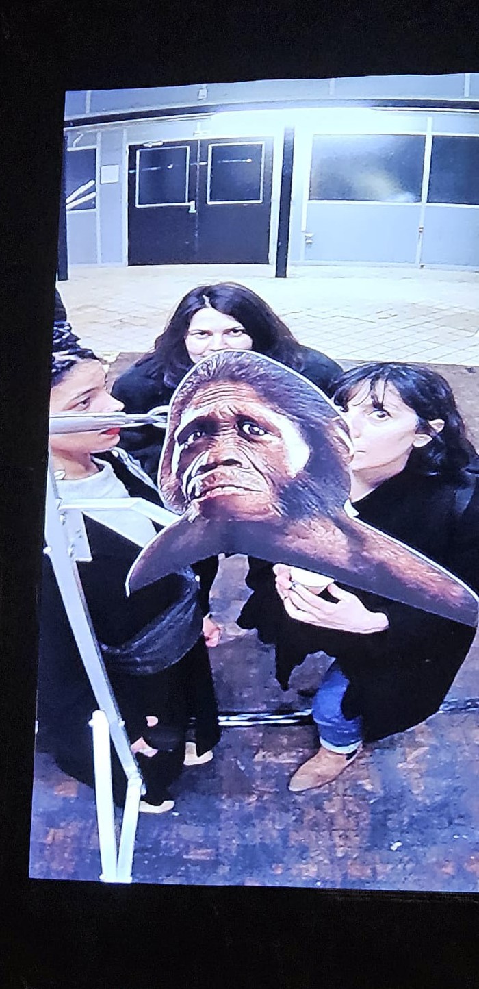 vue du moniteur (écran) de l'installation